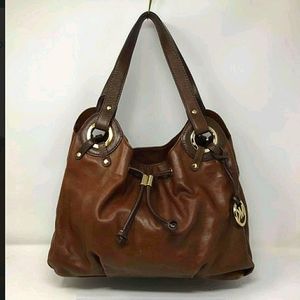 MICHAEL KORS LEATHER HANDBAG